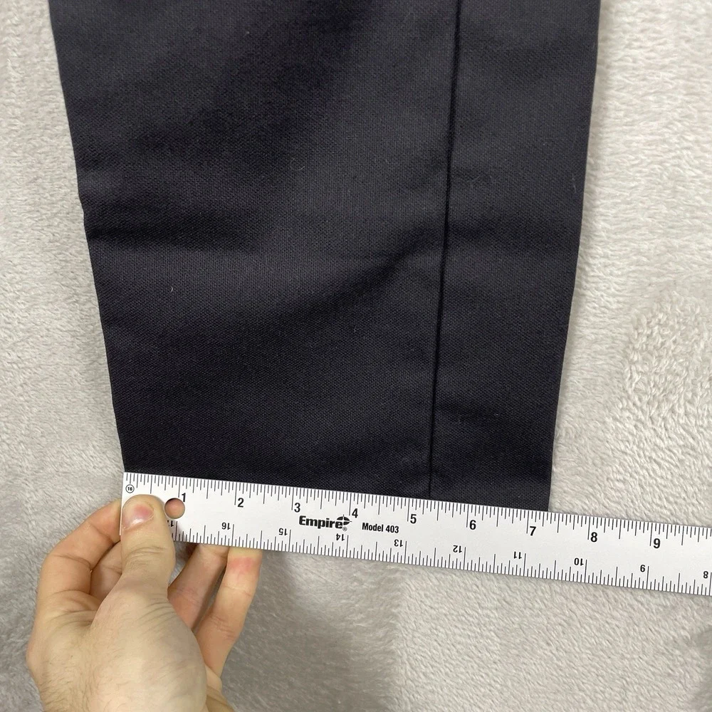 1620 Workwear Black Pants Mens 32 (fits 30x27) Made in USA Cordura